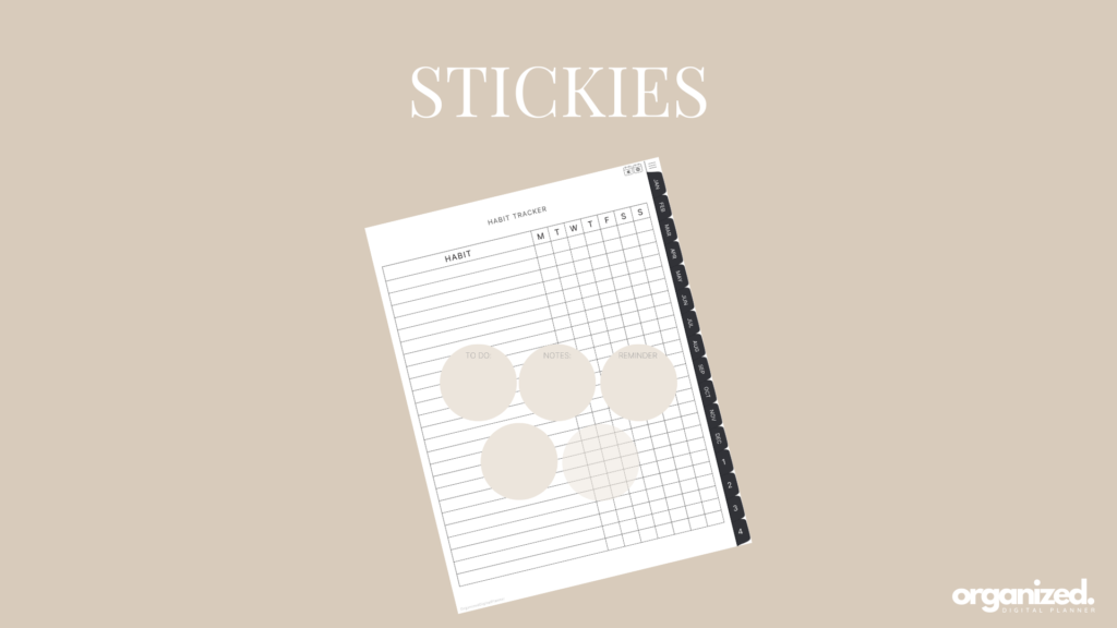 Free digital stickers - free digital planner