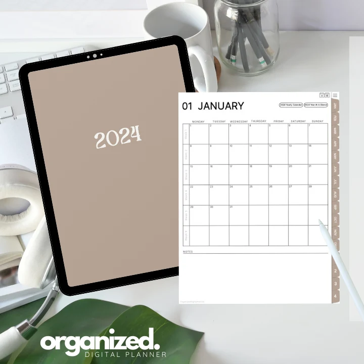 Free Digital Planner, Free Digital Stickers