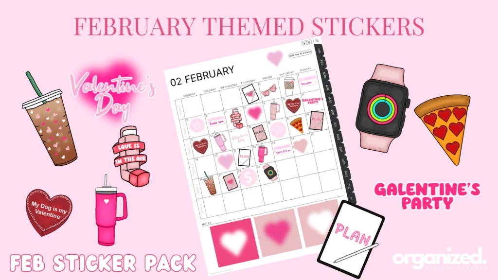 Free Digital Stickers - Free digital planner