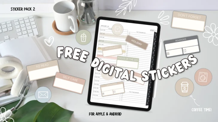 Free Digital Stickers